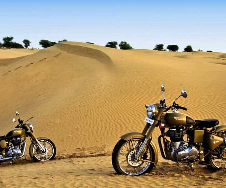Antiquity of Rajasthan on Motorcycles