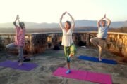 Yoga-with-Hiking-in-Forest