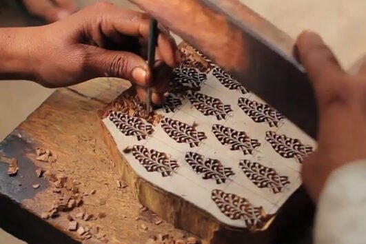 Bagru Block Printing